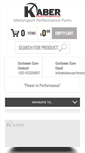 Mobile Screenshot of kaberperformance.com